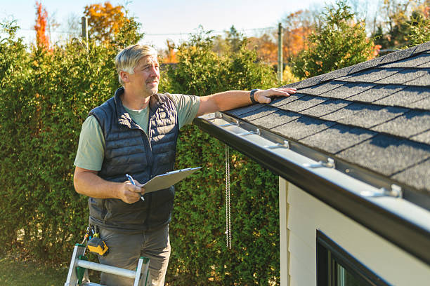 Professional Flat Roof Repair technician working in Winder, GA